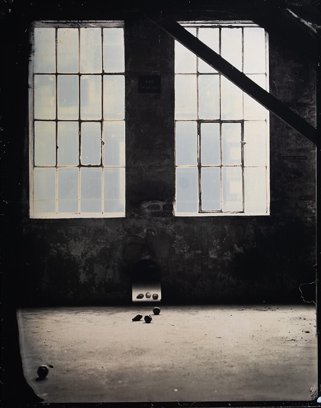 Collodion wet plate process